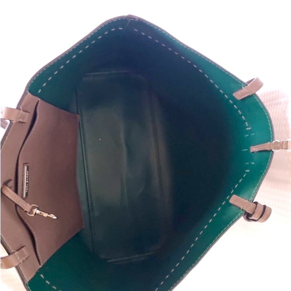 Tory Burch Mcgraw Large Tote In Silver Maple - Picture 12 of 15